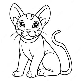 Pagina Para Colorir De Gato Sphynx 47383-39430