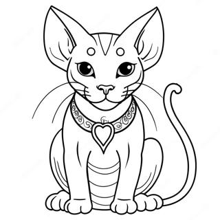 Pagina Para Colorir De Gato Sphynx Brincalhao 47384-39420