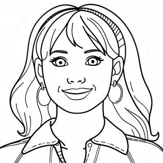 Pagina Para Colorir Da Lizzie Mcguire 47413-39443