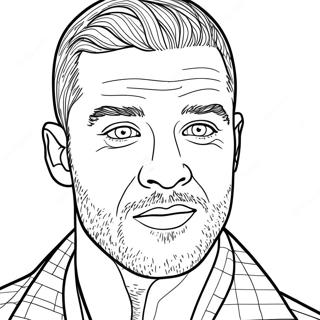 Pagina Para Colorir Do Justin Timberlake 47463-39482