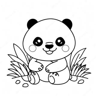 Pagina Para Colorir Do Panda Kawaii 47473-39492