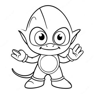 Pagina Para Colorir Do Personagem Espio 47503-39514