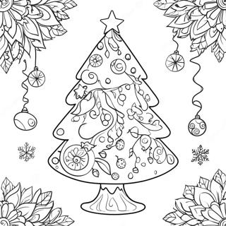 Pagina Para Colorir Da Arvore De Natal Fantastica Com Enfeites 4752-3821