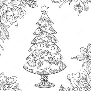 Pagina Para Colorir Da Arvore De Natal Fantastica Com Enfeites 4752-3822