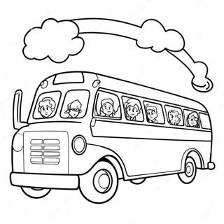 Pagina Para Colorir Do Onibus Magico 4761-3828