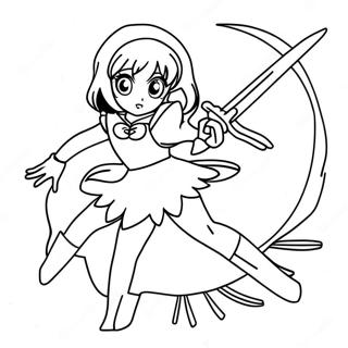 Pagina Para Colorir Sailor Saturn Em Acao 47675-39649