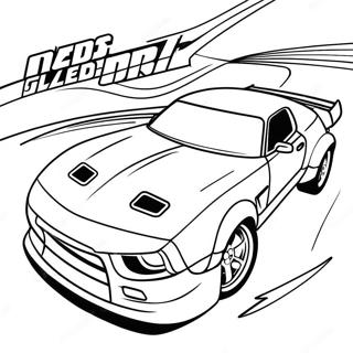 Pagina Para Colorir Carro Drift Need For Speed 47695-39658