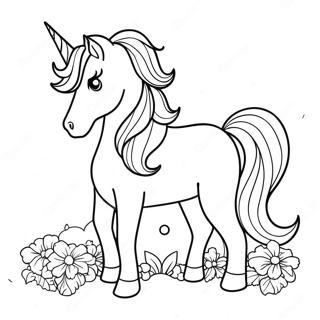 Pagina Para Colorir Do Majestoso Unicornio 47815-39759