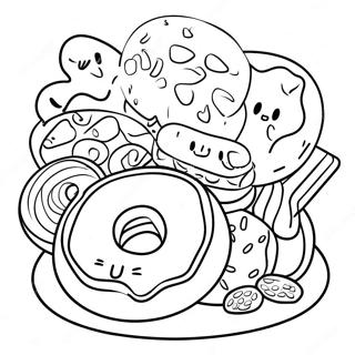 Pagina Para Colorir Donuts Com O Papai 47974-39883