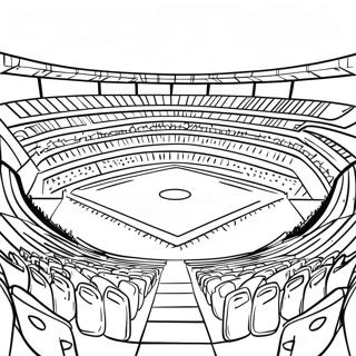 Pagina Para Colorir Do Empolgante Estadio De Futebol Sob As Luzes 48065-39975