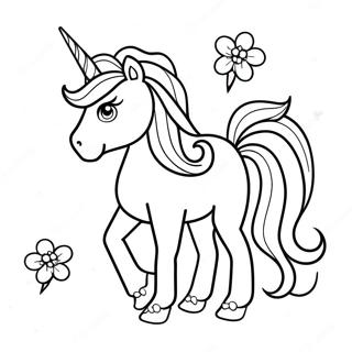 Pagina Para Colorir De Unicornio Entre Nos 48204-40067