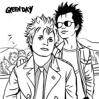 Pagina Para Colorir Do Green Day 48274-40126