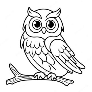 Pagina Para Colorir Coruja Sabia De Ravenclaw 48305-40149