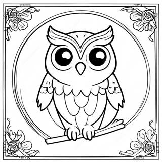 Pagina Para Colorir Coruja Sabia De Ravenclaw 48305-40151