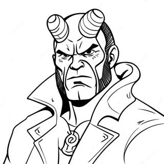 Pagina Para Colorir Do Hellboy 48424-40248