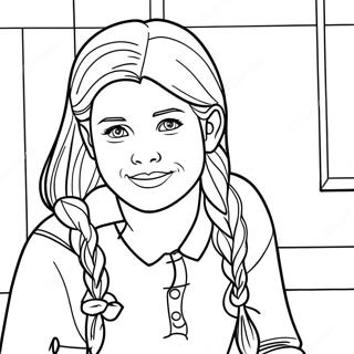 Ginny Weasley Páginas Para Colorir