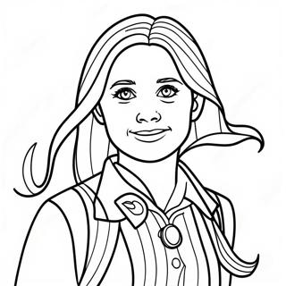 Pagina Para Colorir Ginny Weasley Aventureira 48455-40259