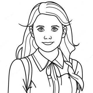 Pagina Para Colorir Ginny Weasley Aventureira 48455-40260