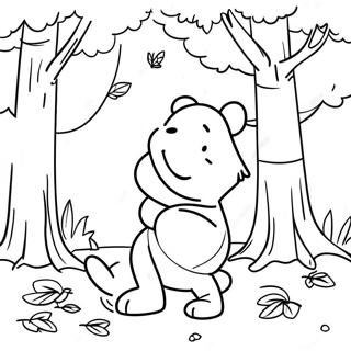 Pagina Para Colorir Winnie The Pooh No Outono 48494-40294