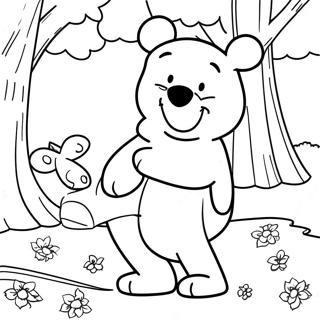 Pagina Para Colorir Winnie The Pooh No Outono 48494-40295