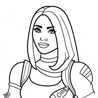 Pagina Para Colorir Da Imani Do Fortnite 48534-40322