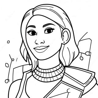 Pagina Para Colorir Da Imani Do Fortnite 48534-40324