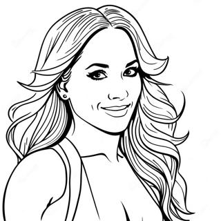 Pagina Para Colorir Da Jennifer Lopez 48594-40379