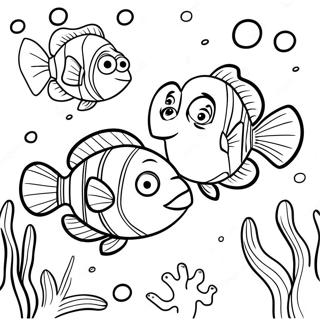 Pagina Para Colorir Aventura Subaquatica De Nemo E Dory 4862-3910