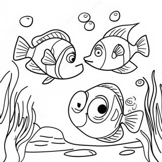 Pagina Para Colorir Aventura Subaquatica De Nemo E Dory 4862-3911