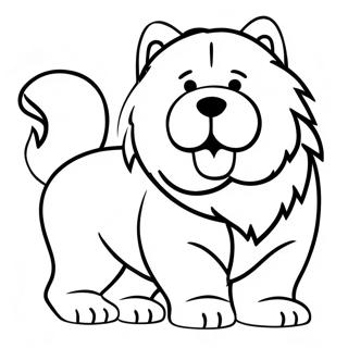 Pagina Para Colorir Cachorro Chow Chow 48674-40442