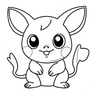 Pagina Para Colorir Raichu 4871-3914