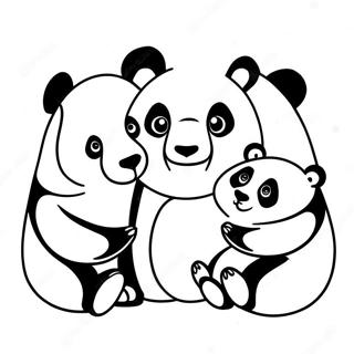 Panda Para Adultos Páginas Para Colorir