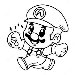 Pagina Para Colorir Do Bebe Mario Aventureiro 48885-40610