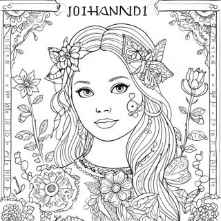 Pagina Para Colorir Do Calendario Johanna Basford 2017 48914-40627