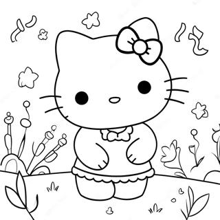 Pagina Para Colorir Da Hello Kitty Com Amigos 48955-40665