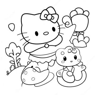 Pagina Para Colorir Da Hello Kitty Com Amigos 48955-40668