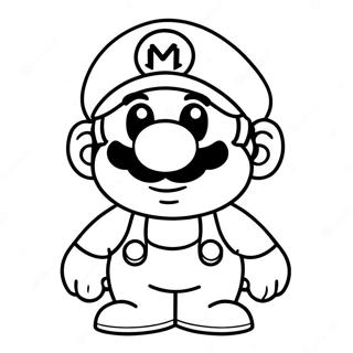 Mario Entre Nós Páginas Para Colorir