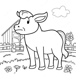 Pagina Para Colorir Dos Animais Da Fazenda Click Clack Moo 49155-40826