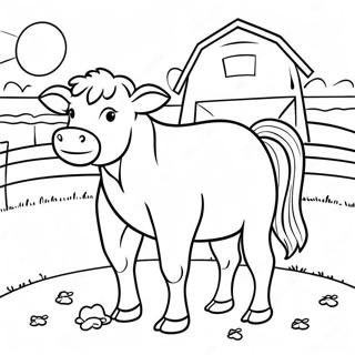 Pagina Para Colorir Dos Animais Da Fazenda Click Clack Moo 49155-40827