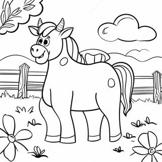 Pagina Para Colorir Dos Animais Da Fazenda Click Clack Moo 49155-40828