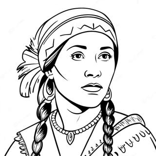 Pagina Para Colorir Da Sacagawea 49174-40839