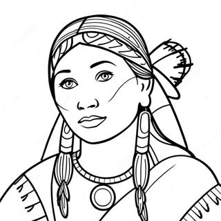 Pagina Para Colorir Da Sacagawea 49174-40840