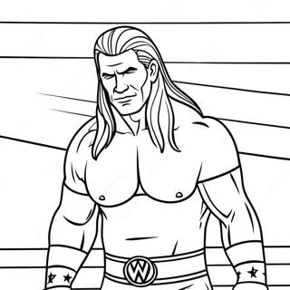 Pagina Para Colorir Wwe Simples E Facil 4931-3962