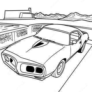 Pagina Para Colorir Pontiac Firebird Classico 49364-40982