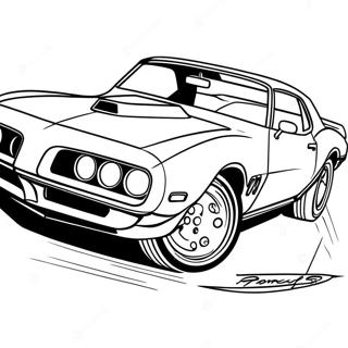 Pagina Para Colorir Pontiac Firebird Classico 49364-41181