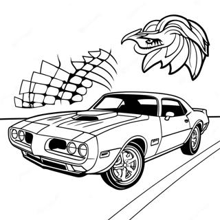 Pagina Para Colorir Pontiac Firebird Correndo 49365-40993