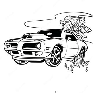 Pagina Para Colorir Pontiac Firebird Correndo 49365-41195