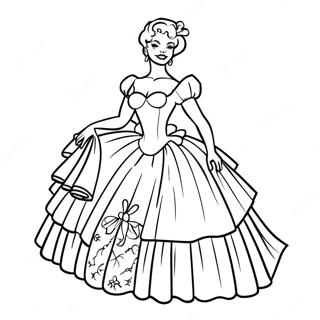 Pagina Para Colorir De Lucy Ricardo Em Um Vestido Engracado 49505-41315