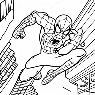 Pagina Para Colorir De Homem Aranha Among Us Colorido Em Acao 49515-41111