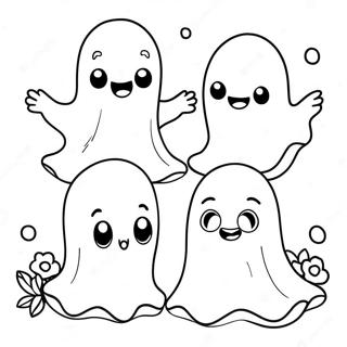 Pagina Para Colorir De Fantasmas Adoraveis 49525-41126